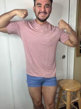 Lululemon Balanced Tech Short Sleeve T-Shirt in Heathered Pink